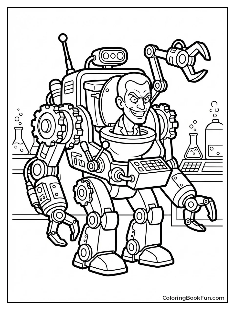 Scientist Skibidi Toilet