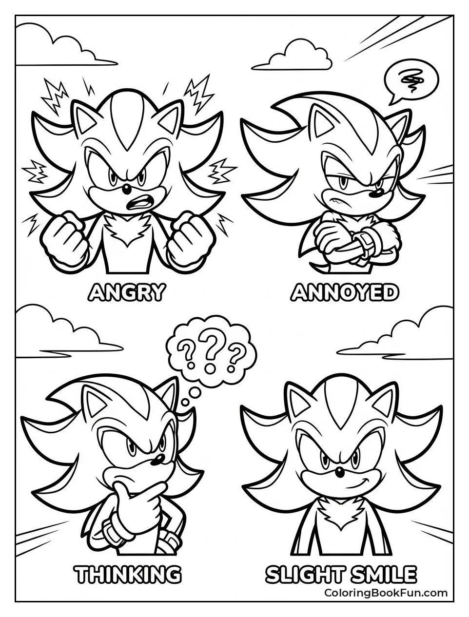 Shadow's Grumpy Faces