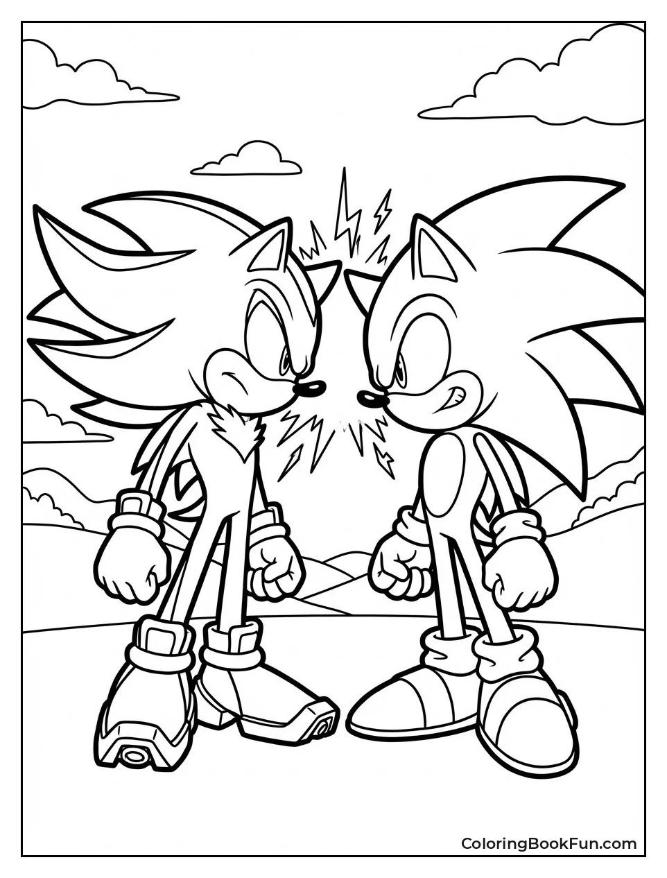 Shadow vs Sonic