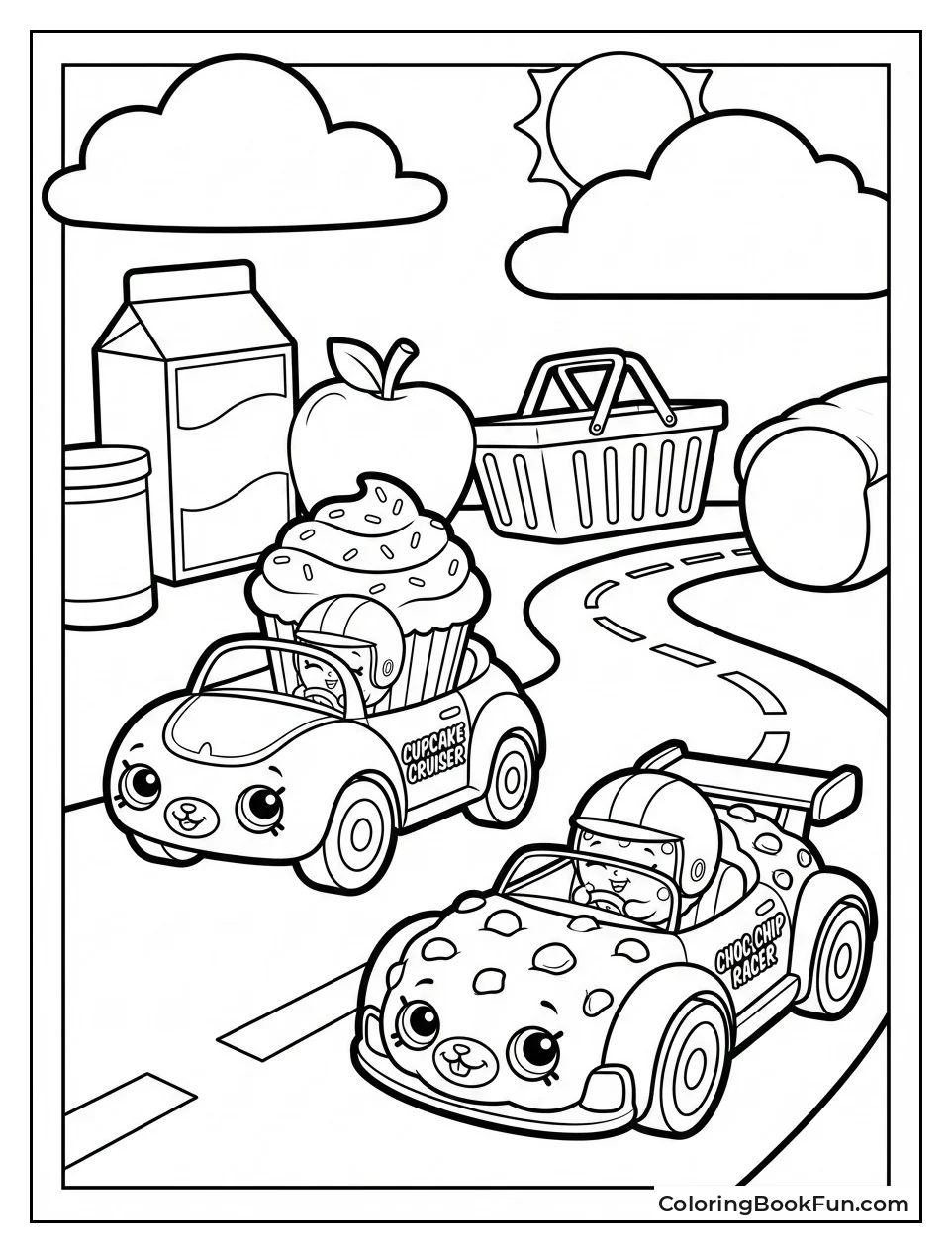 Cutie Car Race
