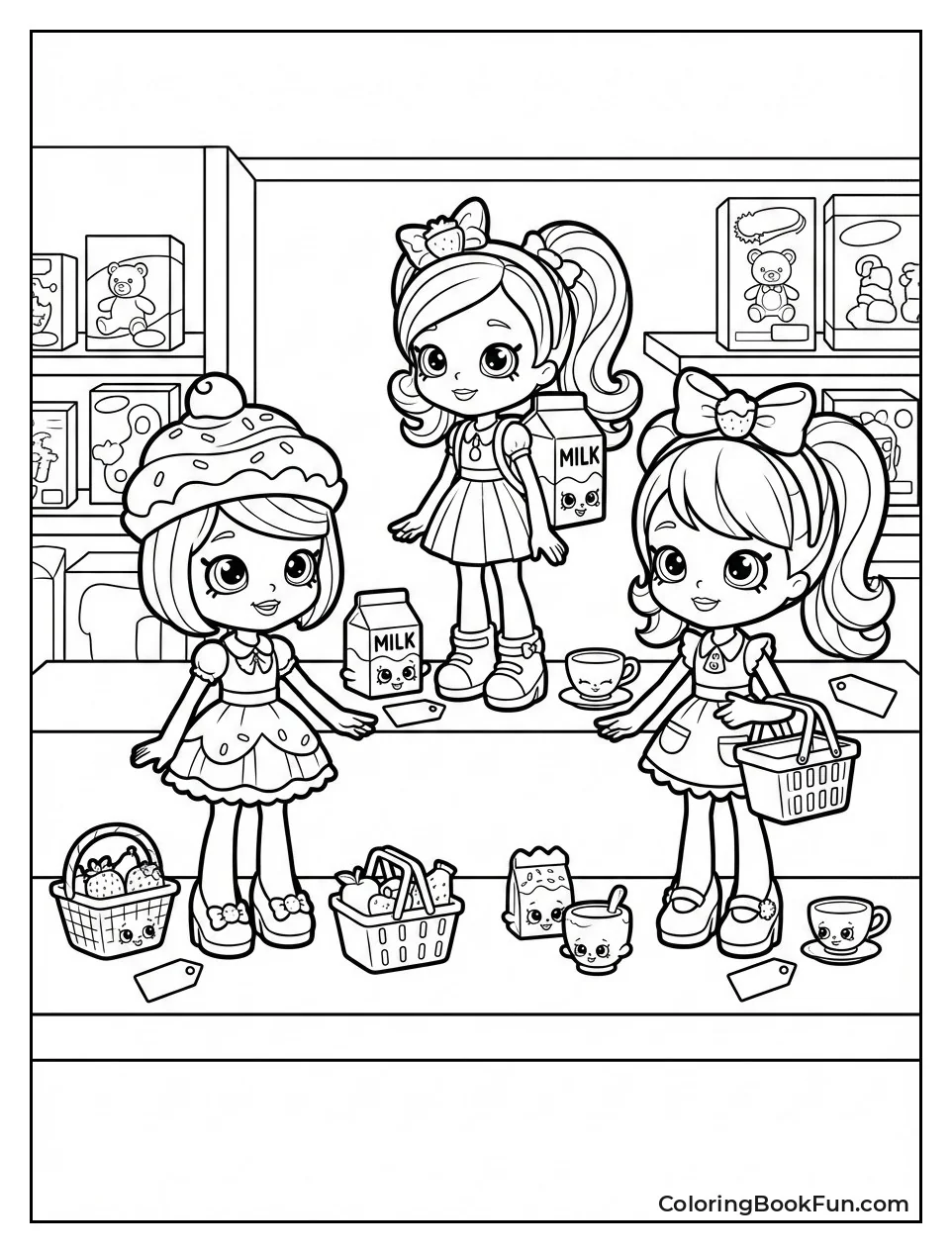 Shopkins Doll Figures