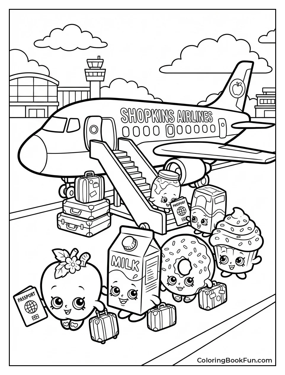 World Vacation Plane