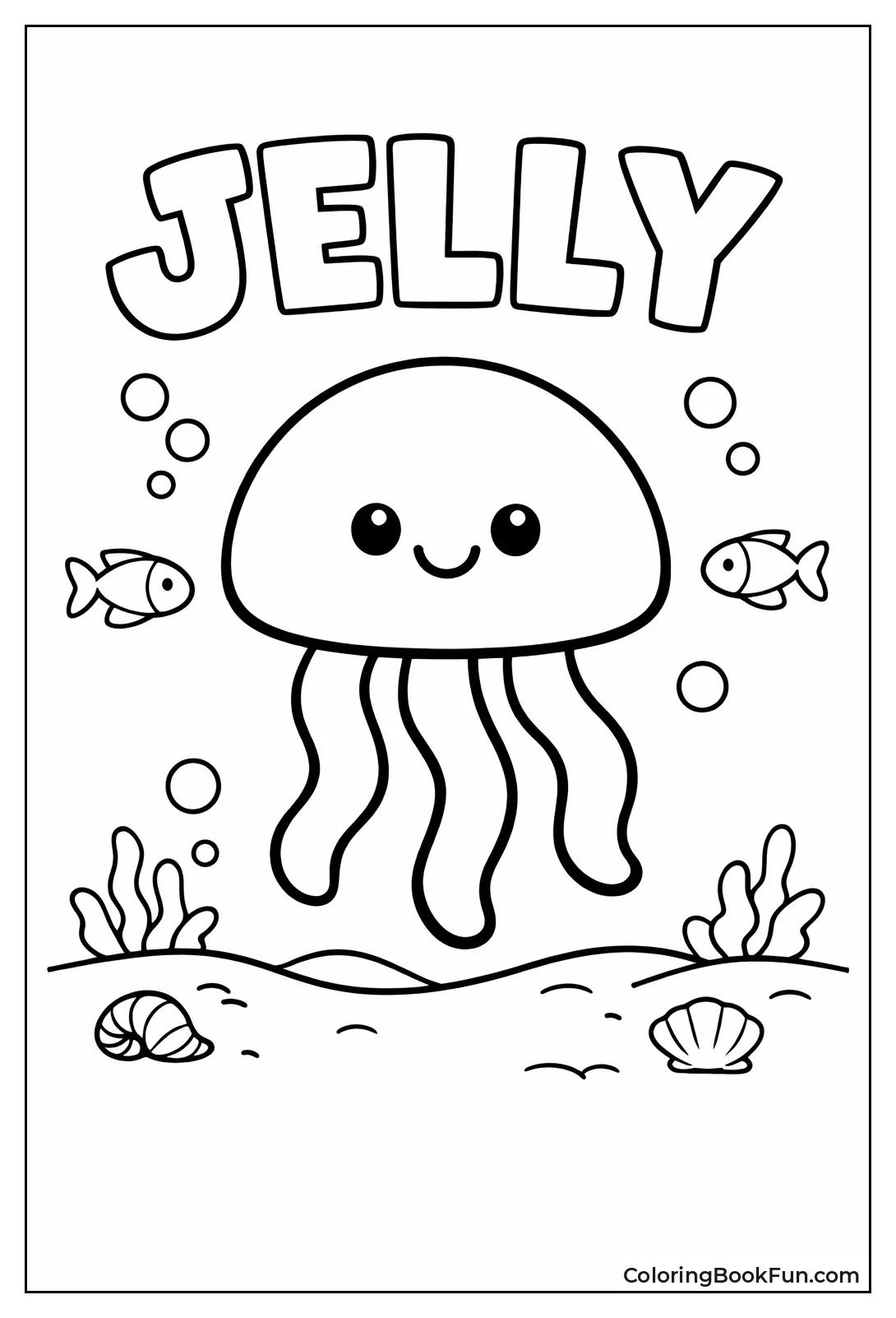 Simple Toddler Jellyfish