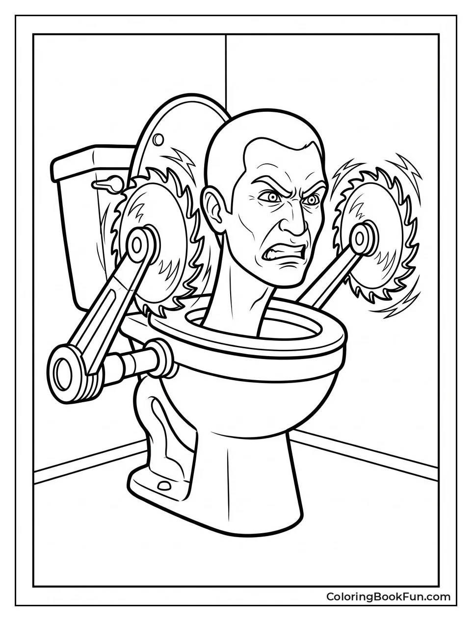 Buzzsaw Mutant Toilet