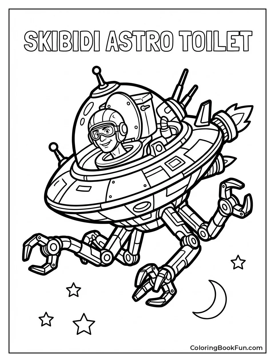 Detainer Astro Toilet