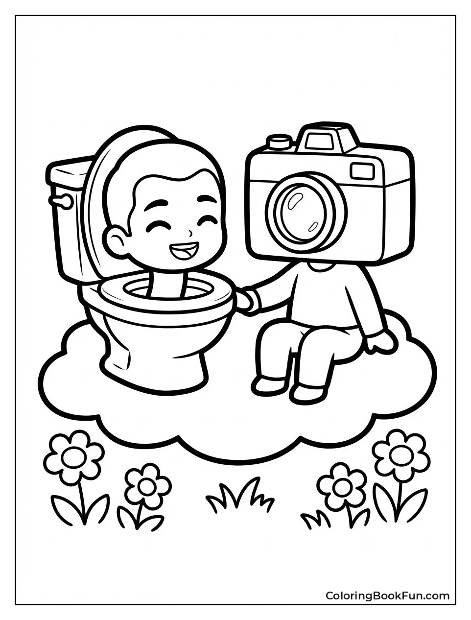 Kawaii Skibidi Friends