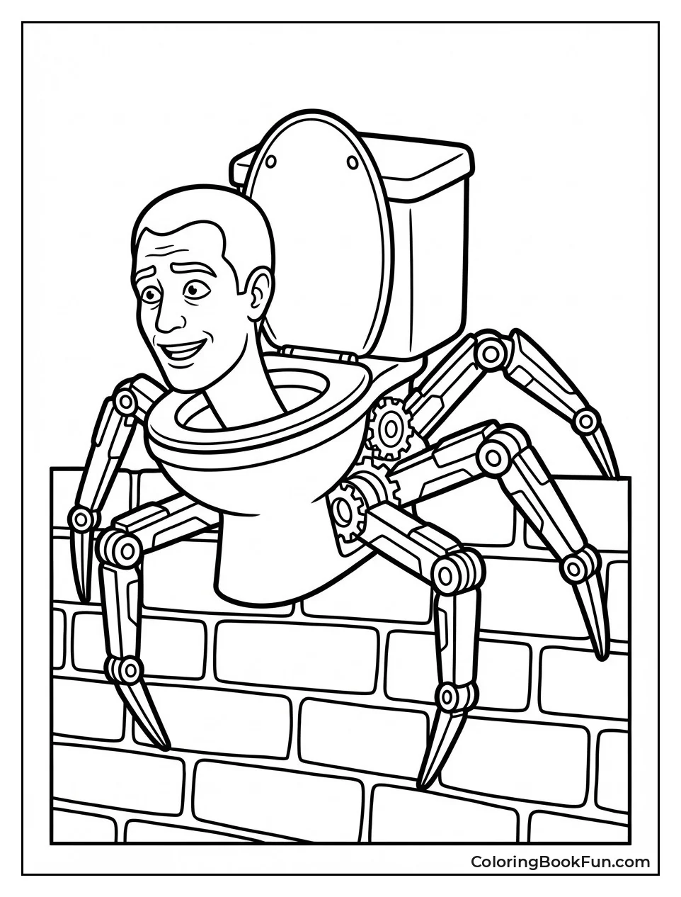 Spider Toilet Ambush