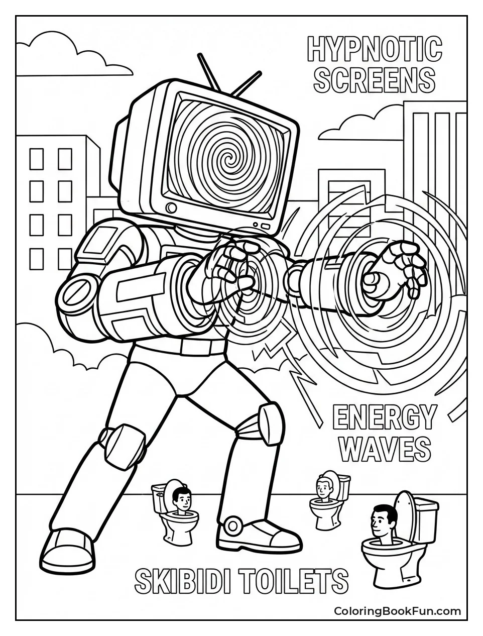 Titan TV Screen Blast