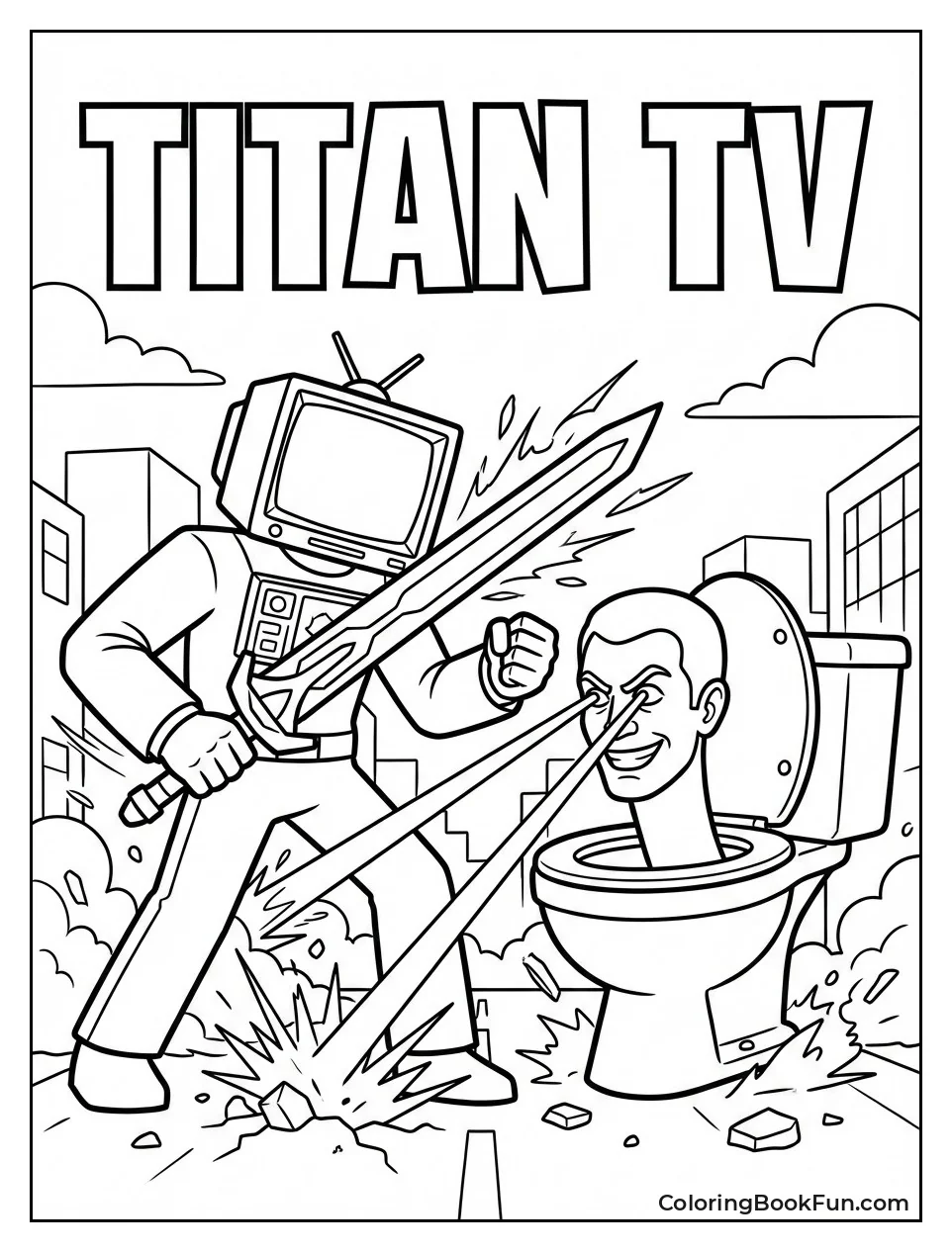 Titan TV vs G Toilet