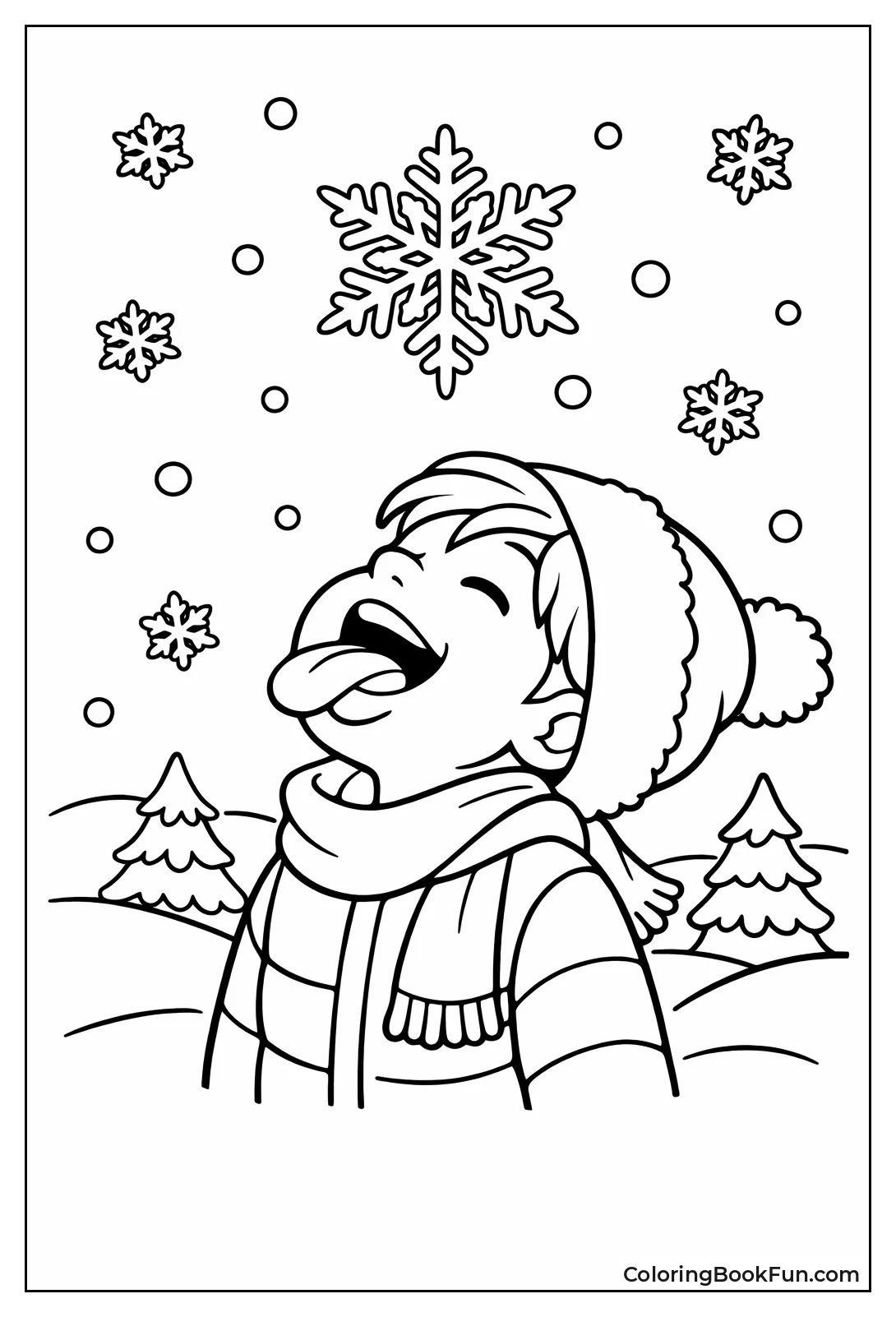 Catching the First Flake