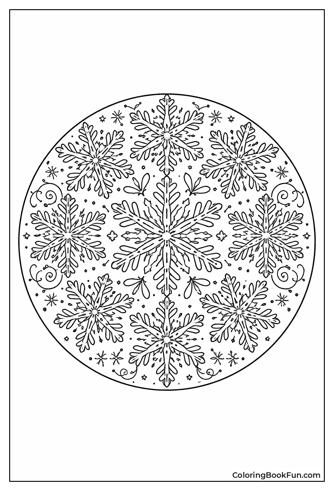 Snowflake Mandala