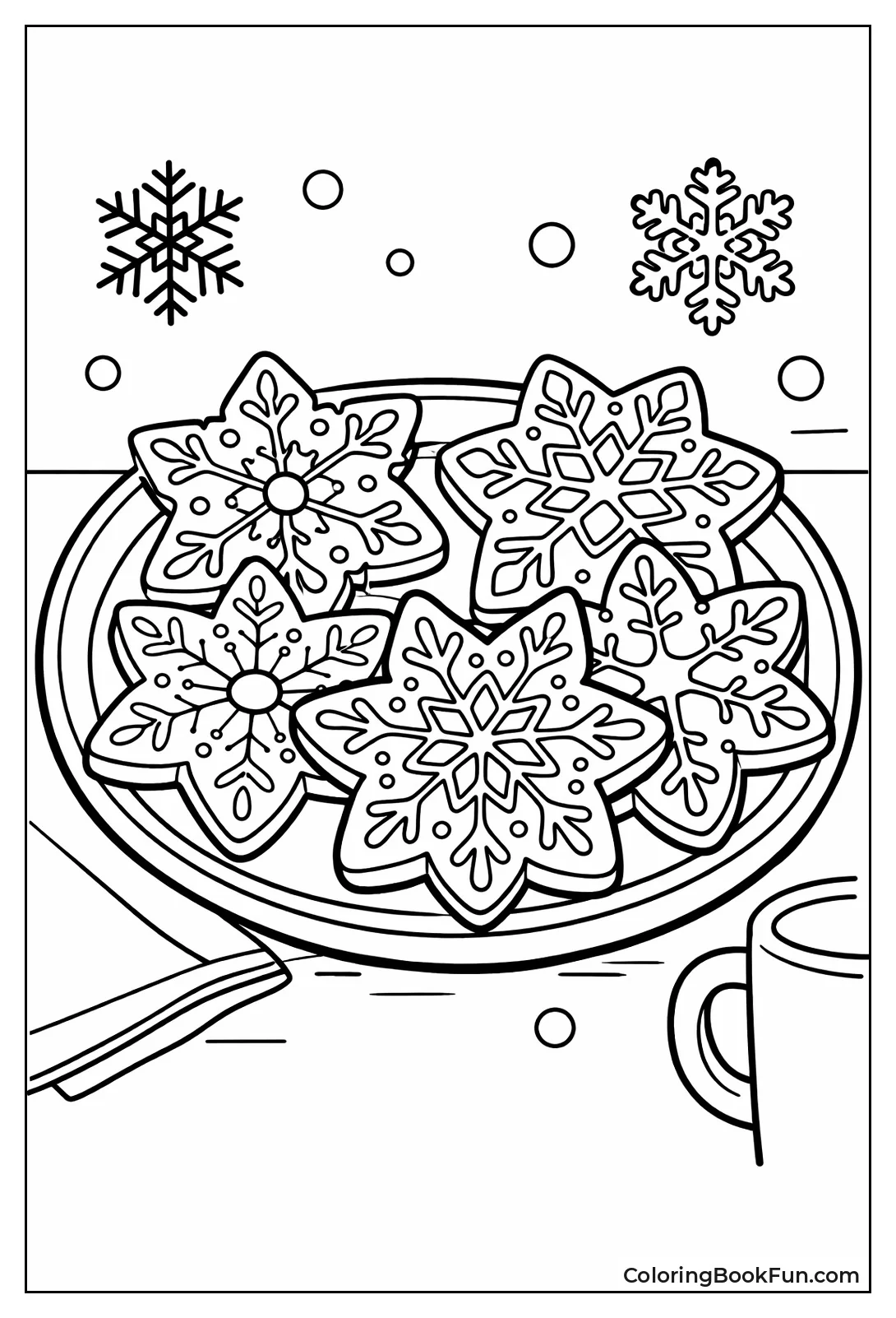 Snowflake Sugar Cookies