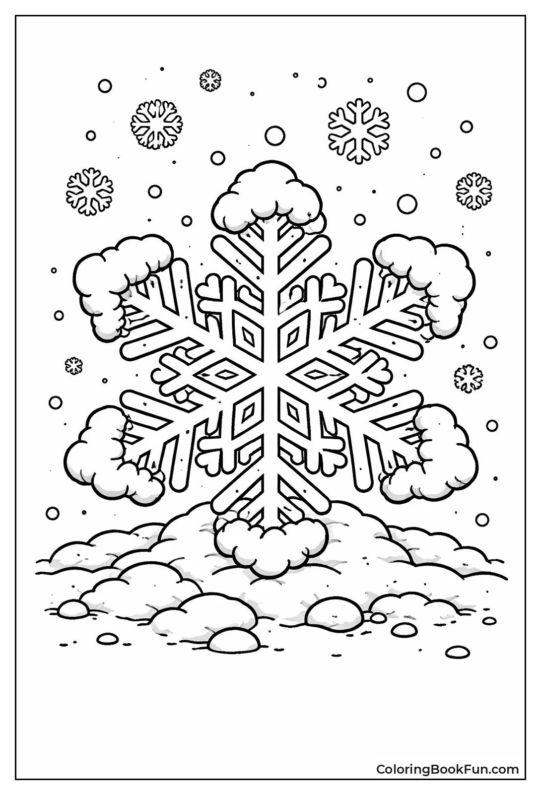 Snowy Snowflake