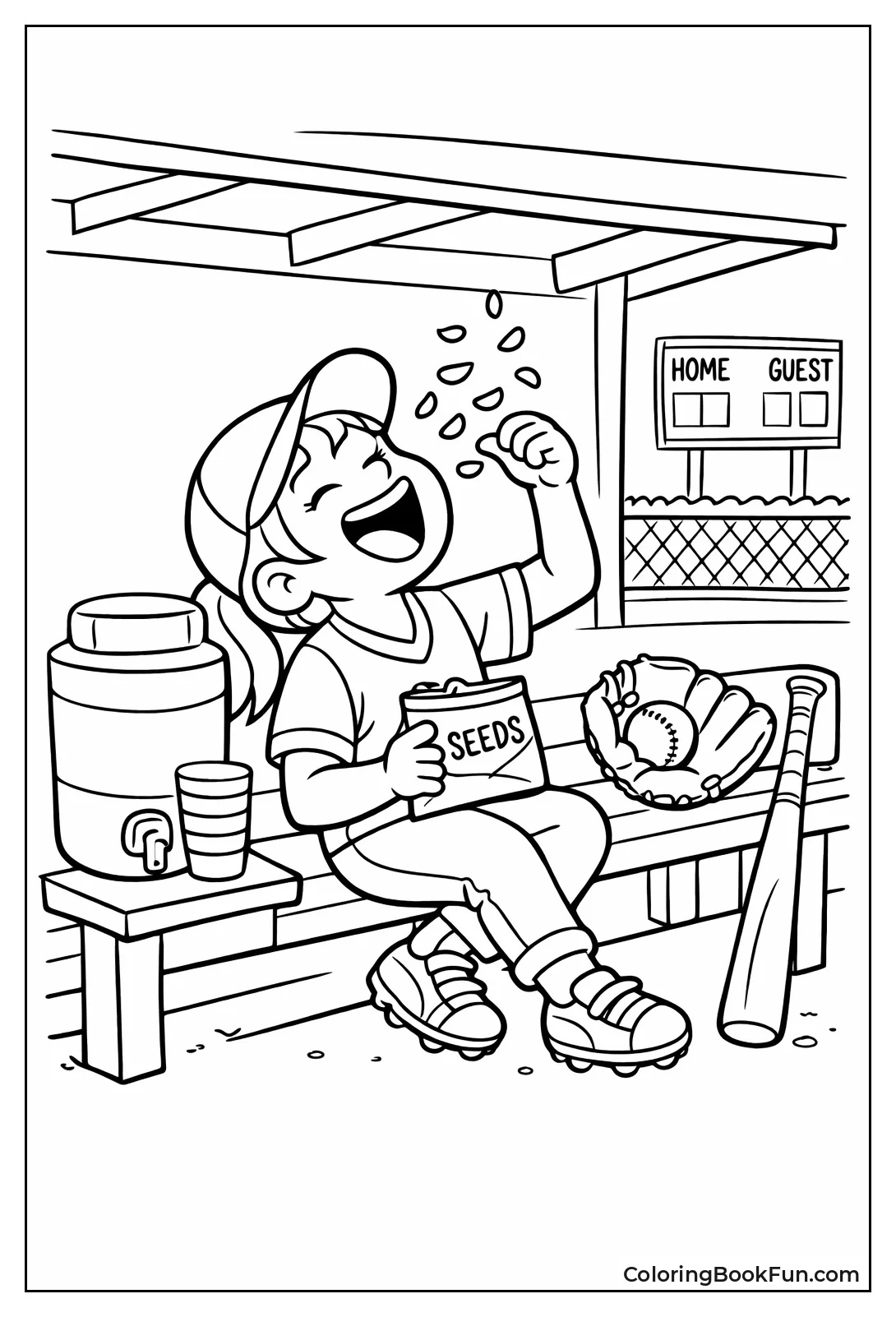 Sunflower Seed Break