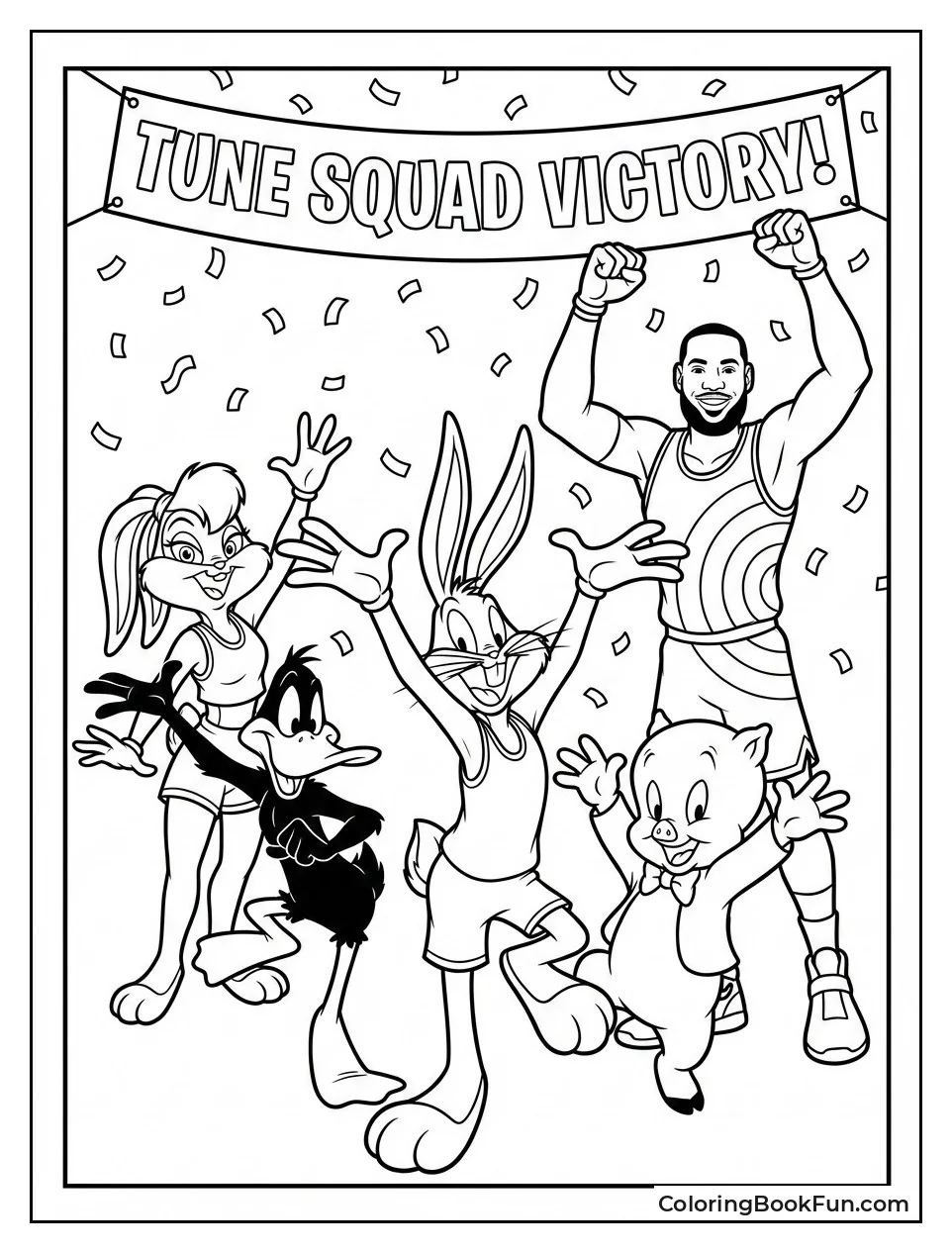 Tune Squad Victory Dance