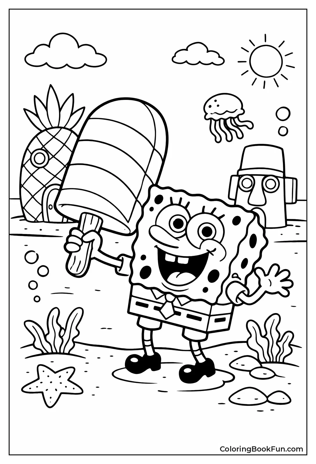 Spongebob Popsicle