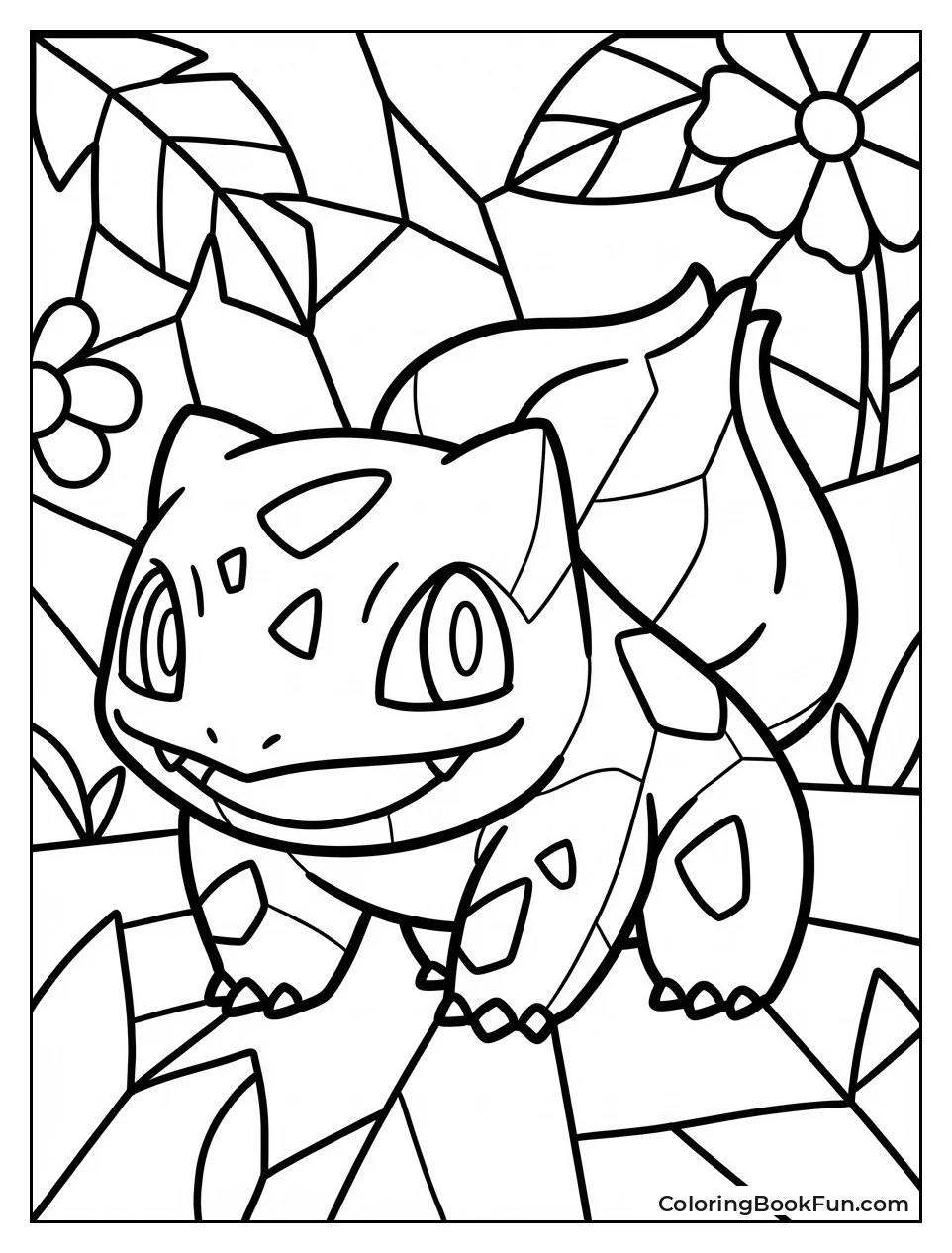 Stained Glass Bulbasaur