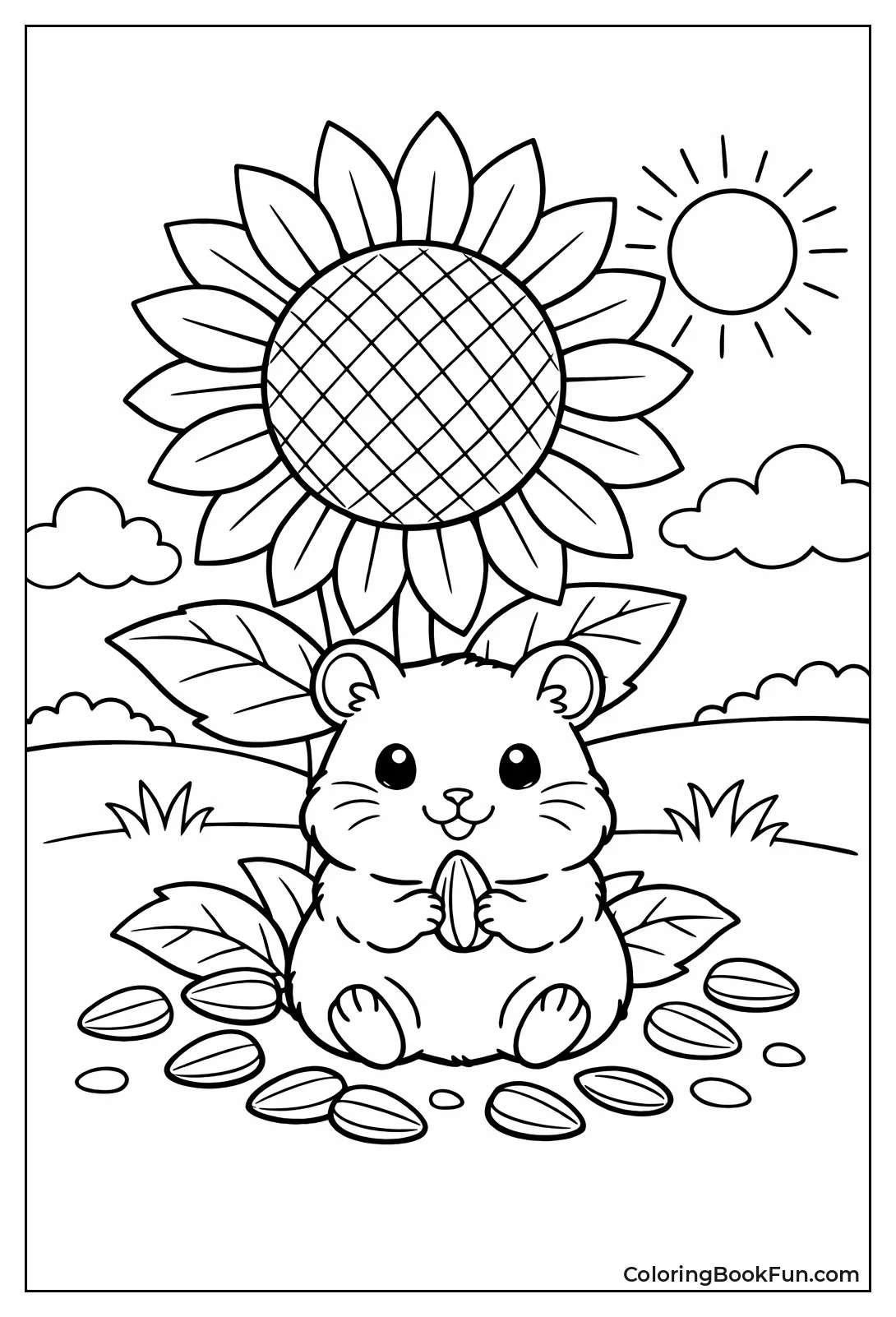 Sunflower Field Hamster
