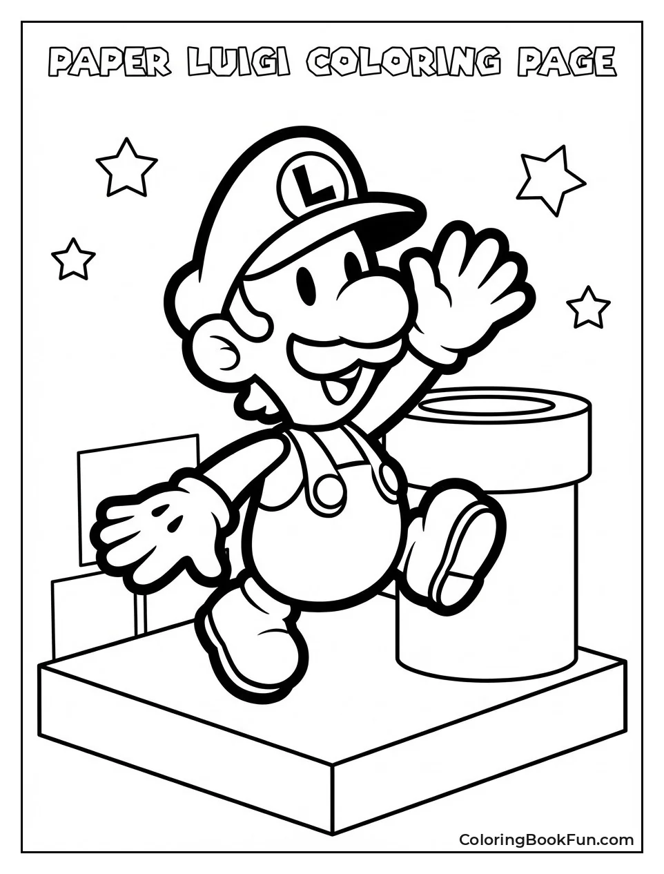 Super Paper Luigi