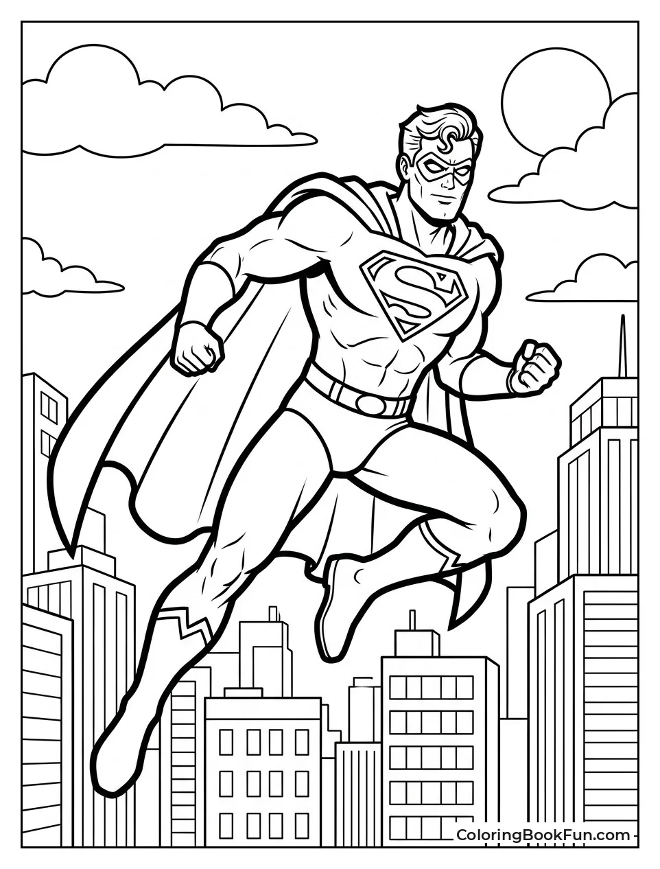 Person Transforms into Superhero
