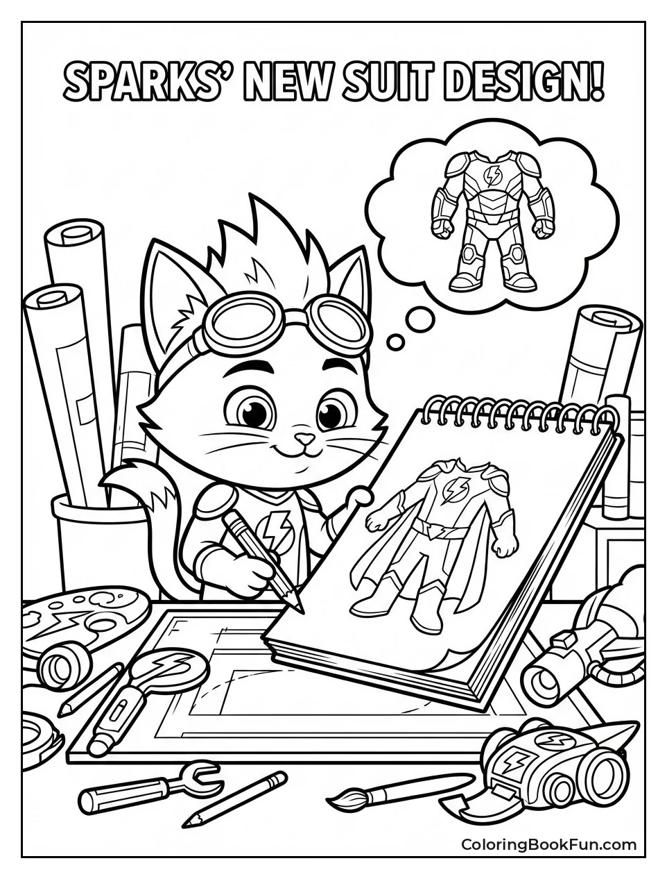 Making the Super Suit