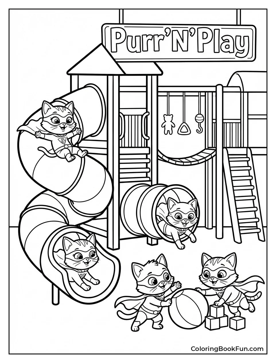 Purr'N'Play Playground