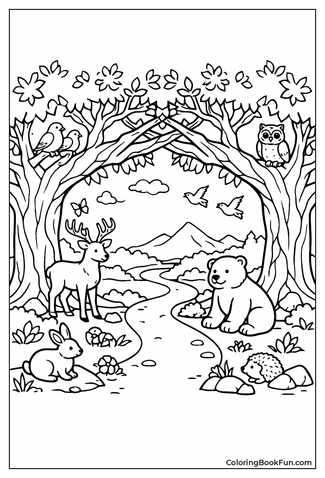 Symmetrical Forest Gateway