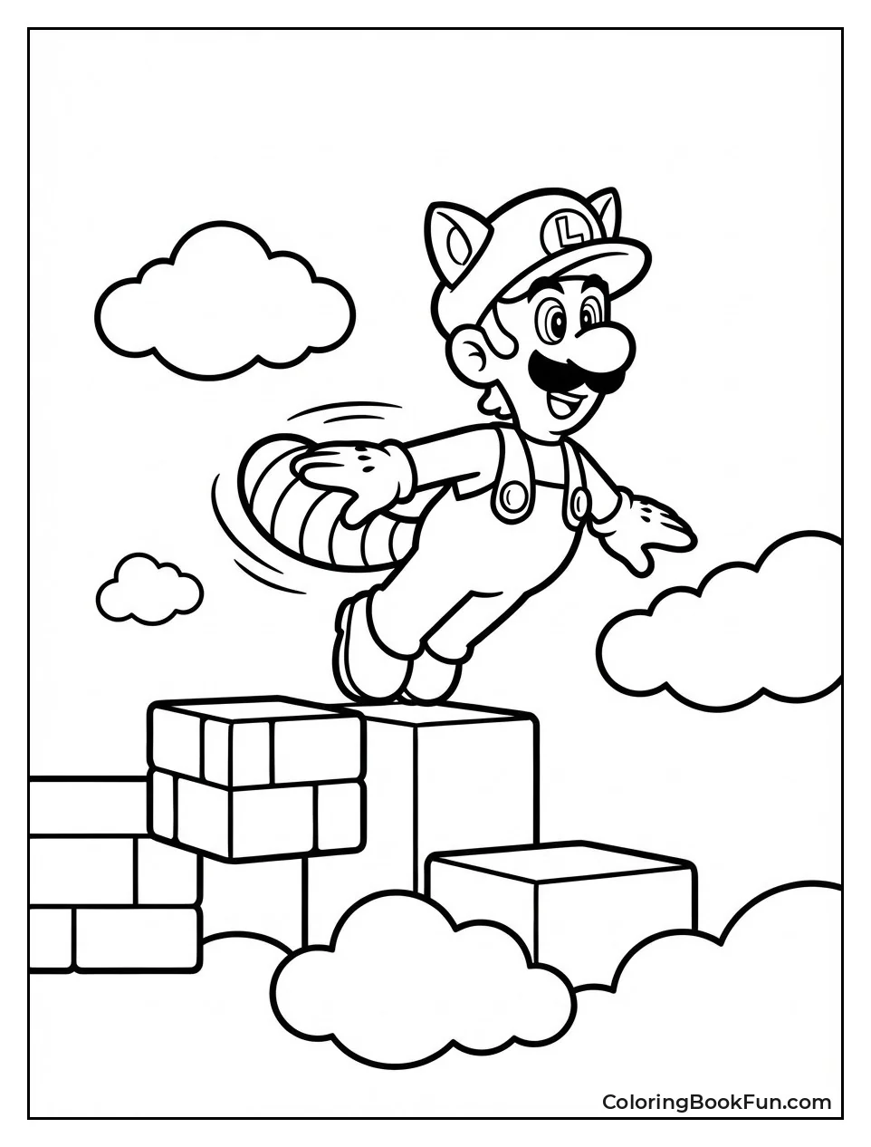 Tanooki Luigi