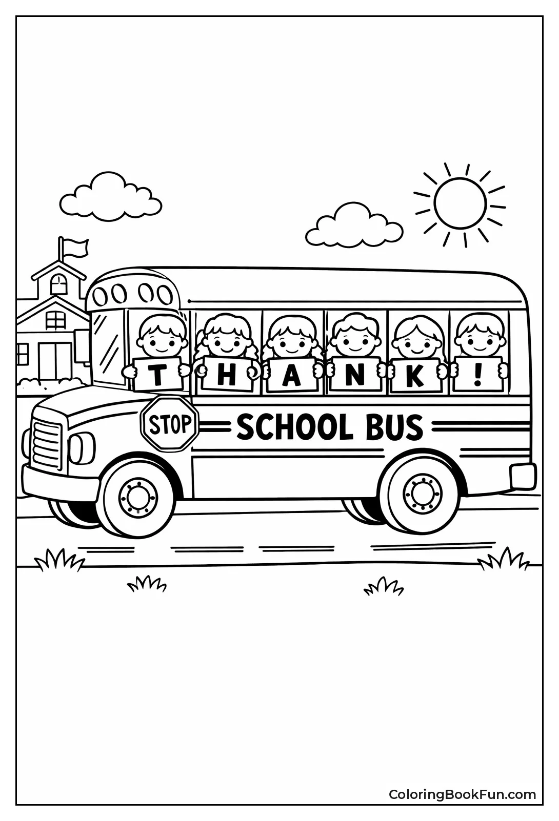 School Bus Thank You