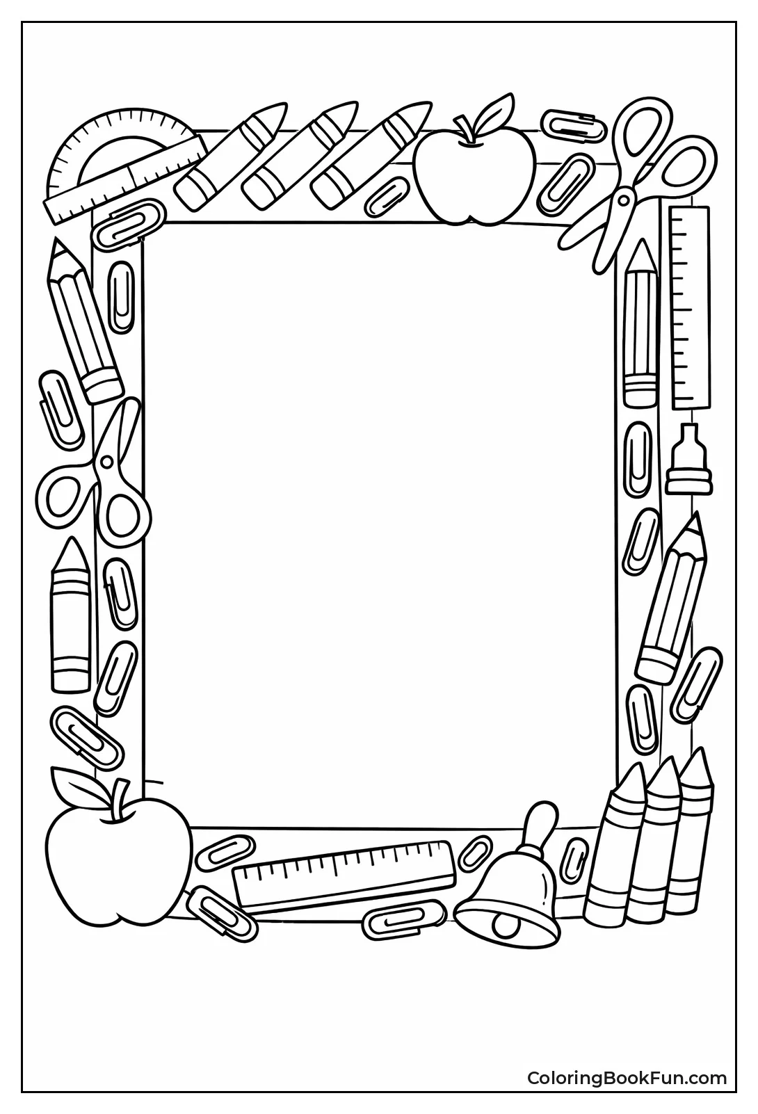 School Supply Border