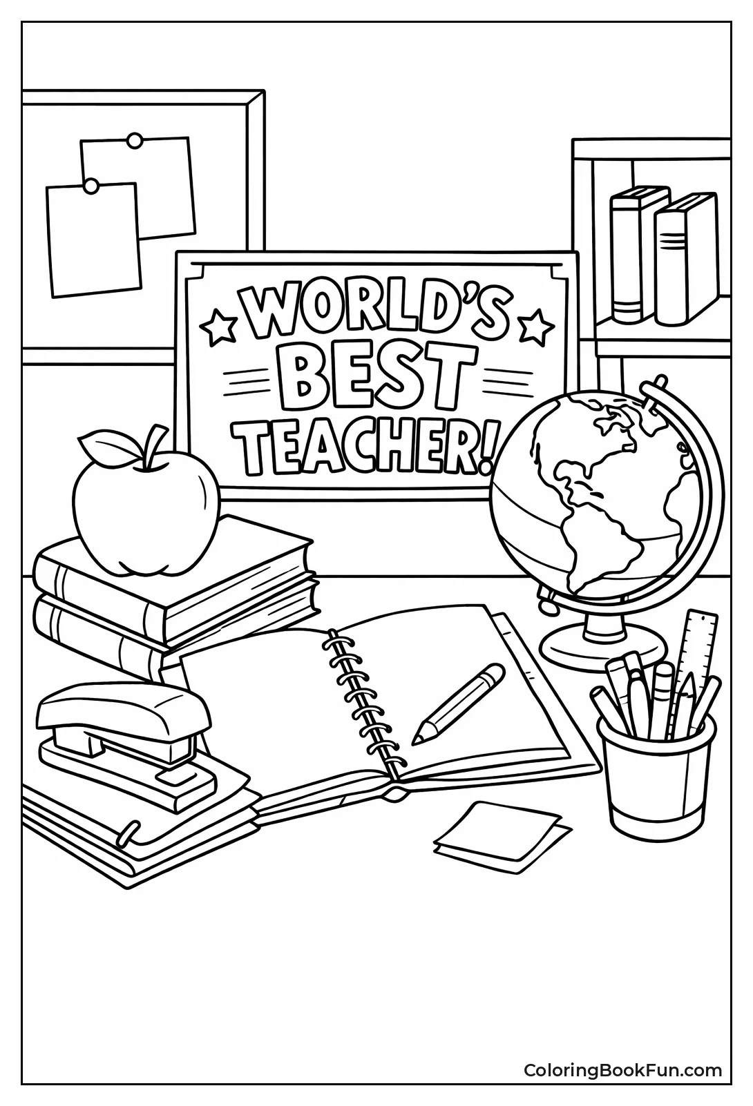 Teacher Desk Supplies