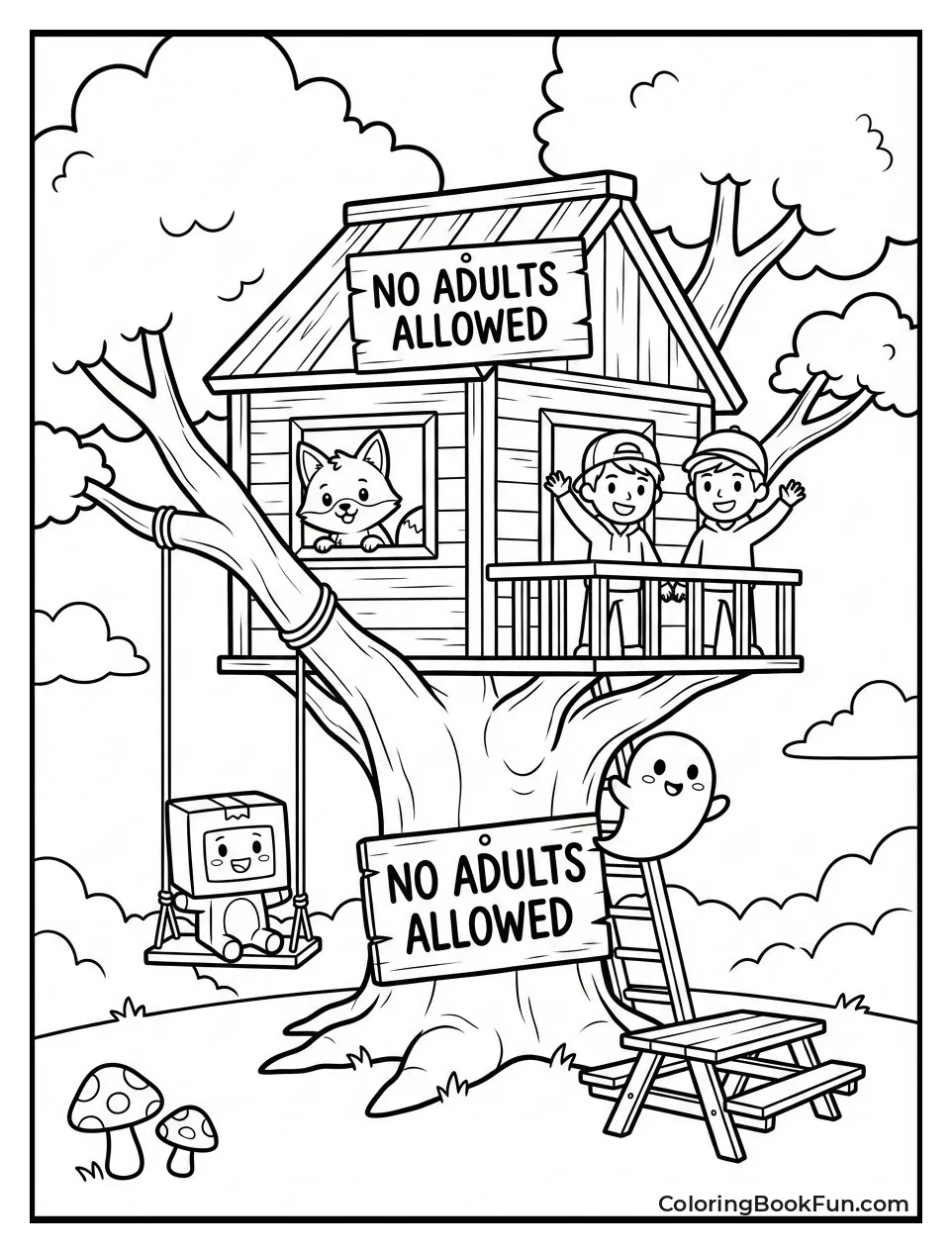 The LankyBox Treehouse