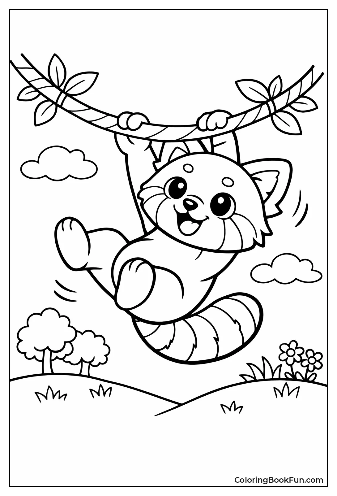 The Red Panda Swing