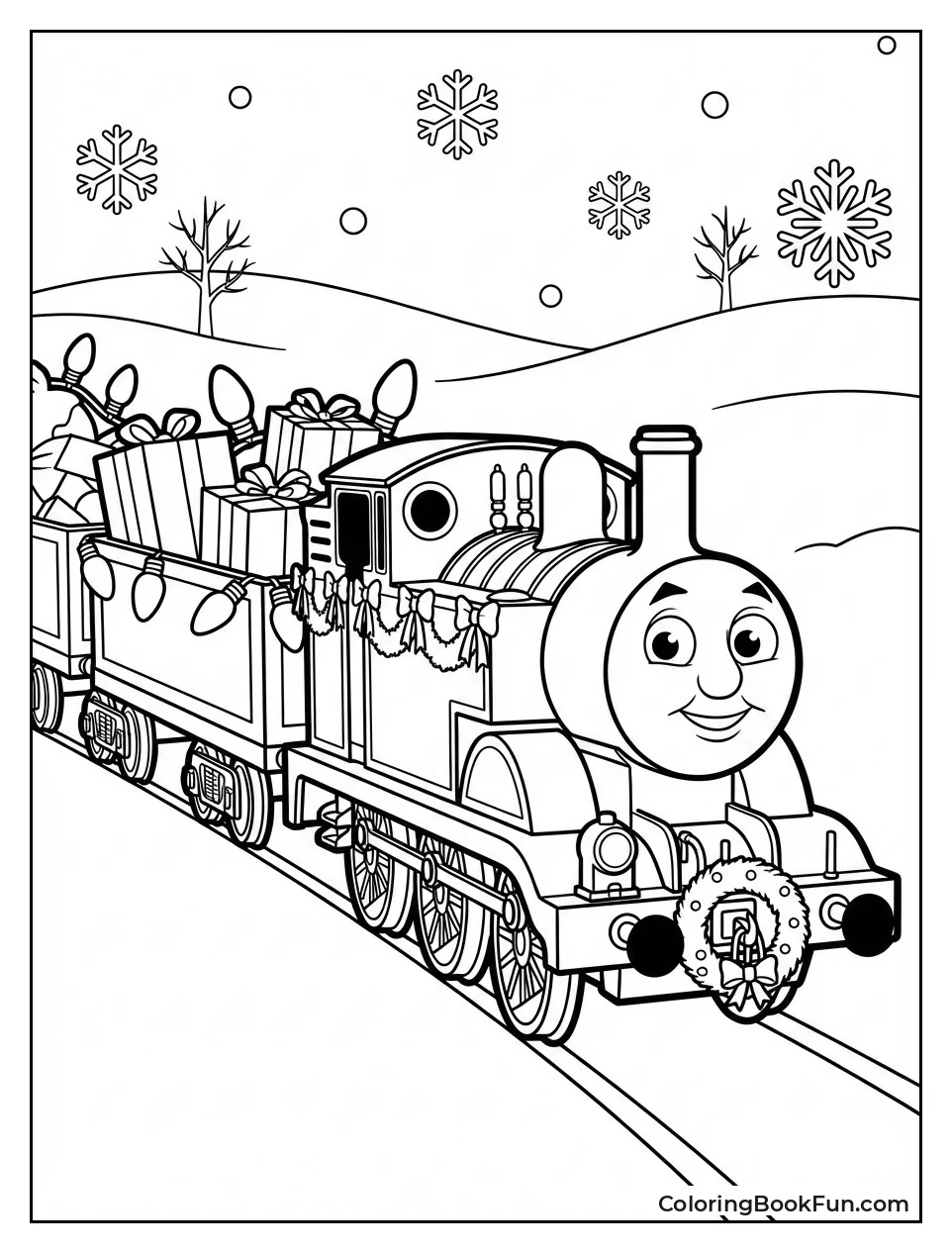 Christmas Thomas Train