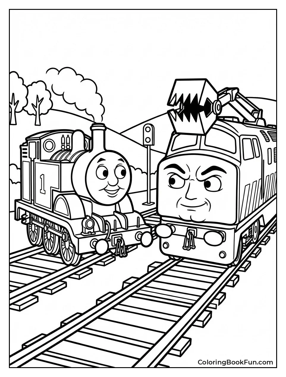 Thomas and Diesel 10