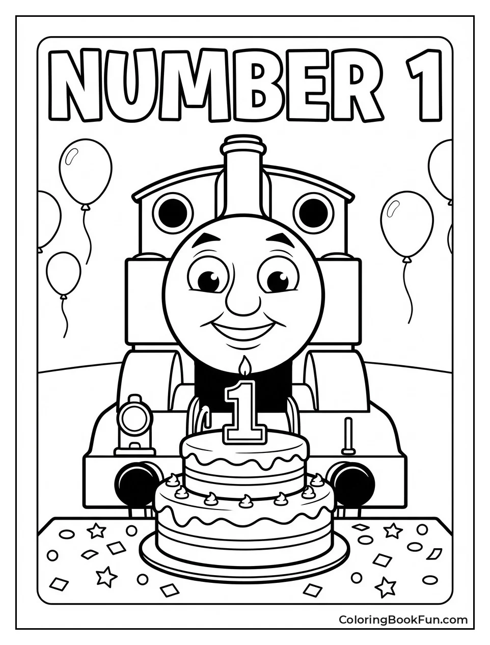 Thomas Birthday Cake