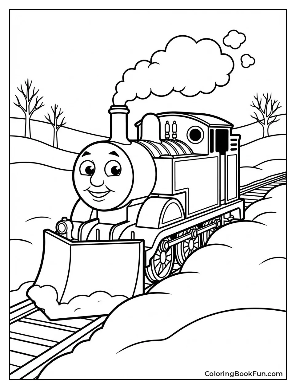 Thomas Winter Snowplow