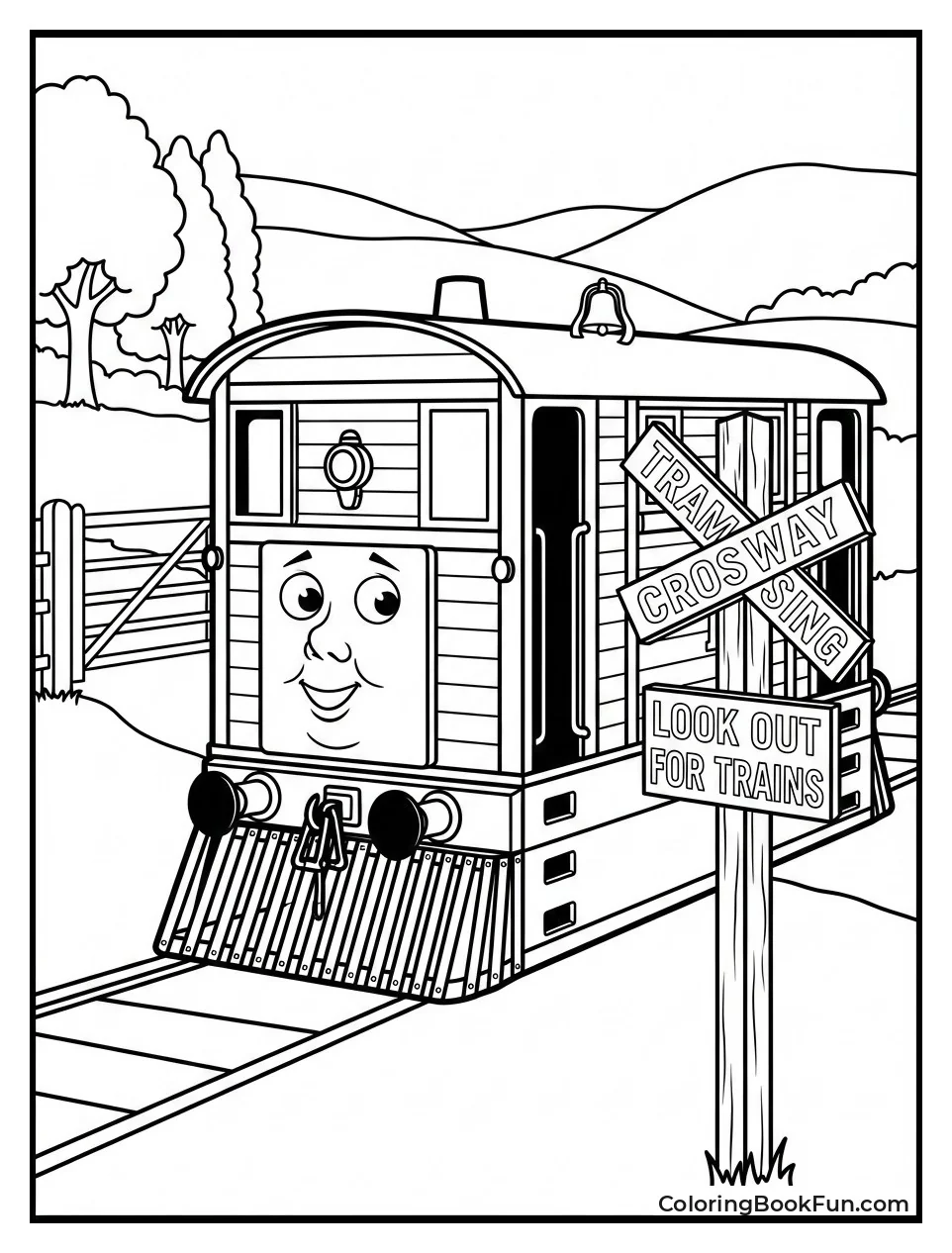 Toby Level Crossing