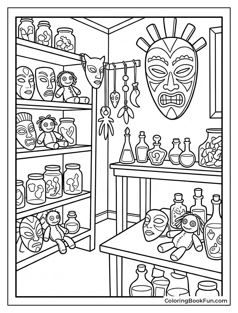 Voodoo Emporium Interior