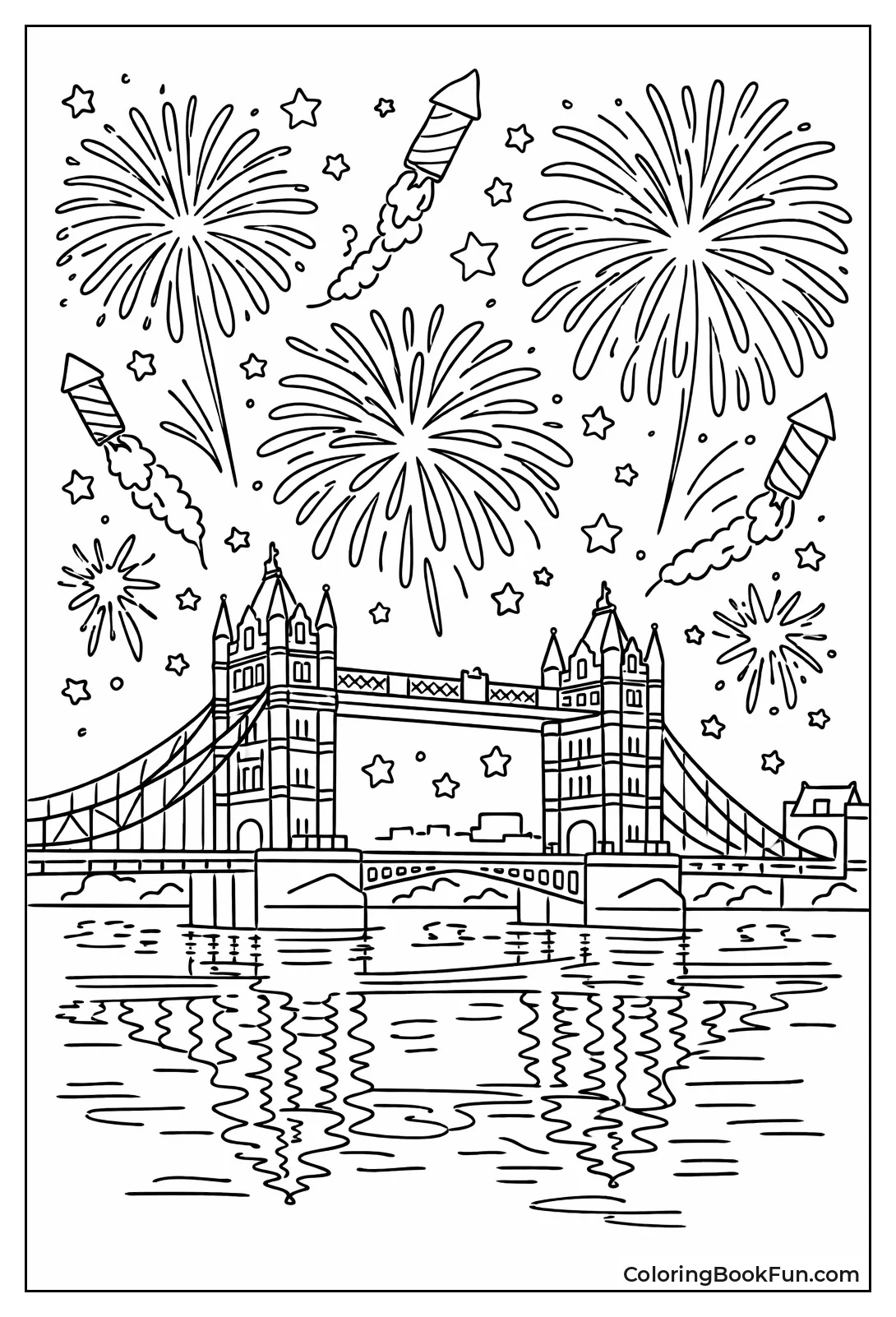 Tower Bridge Fireworks