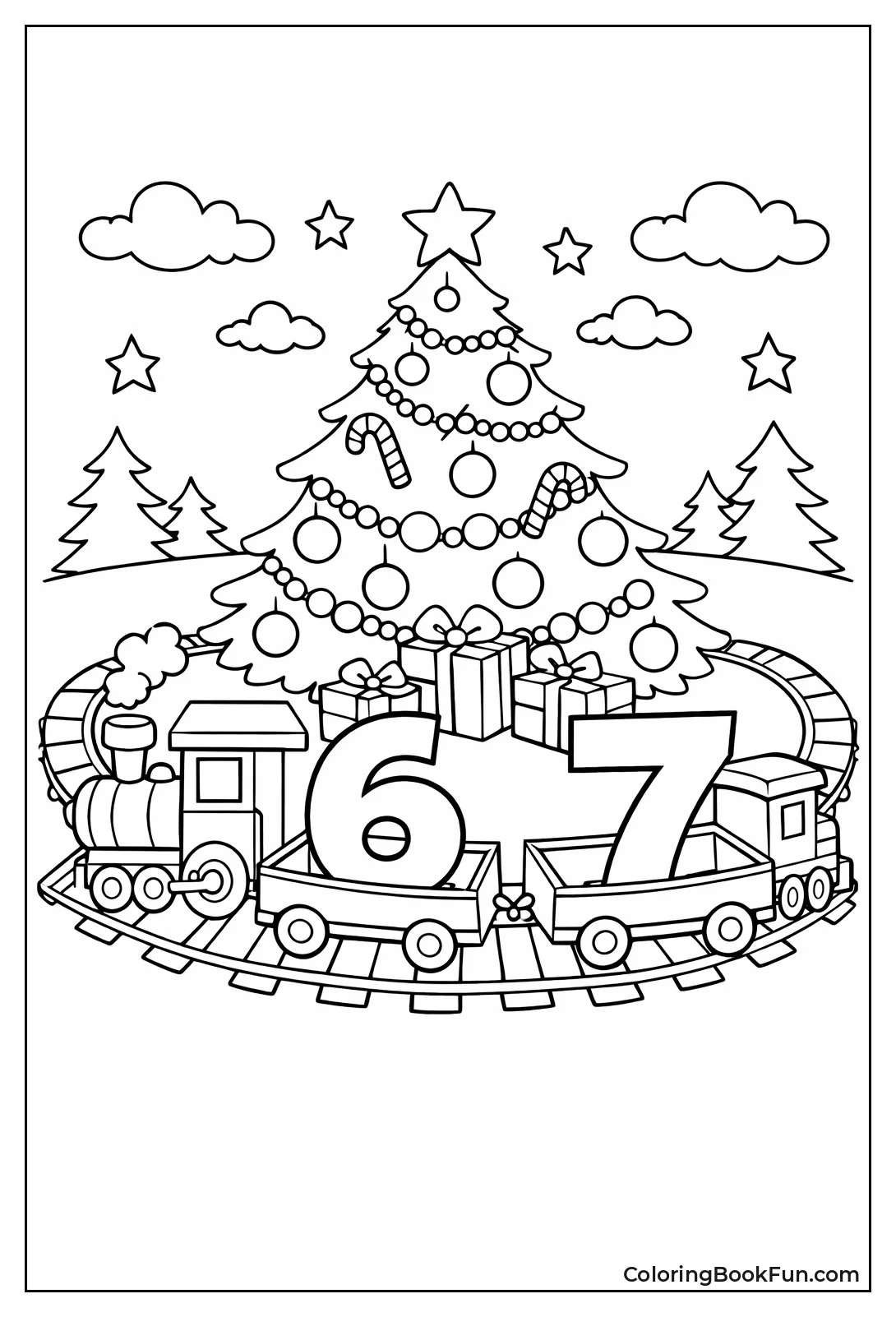 Toy Train 6 7 Express