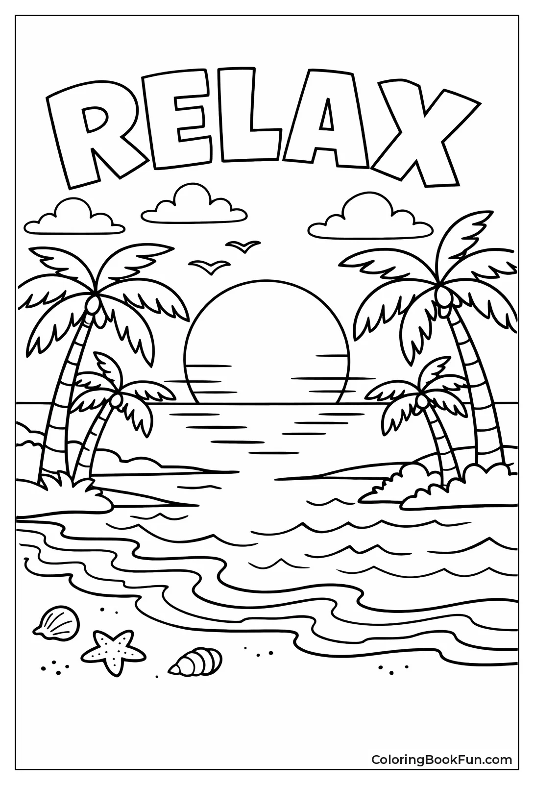 Tropical Beach Sunset