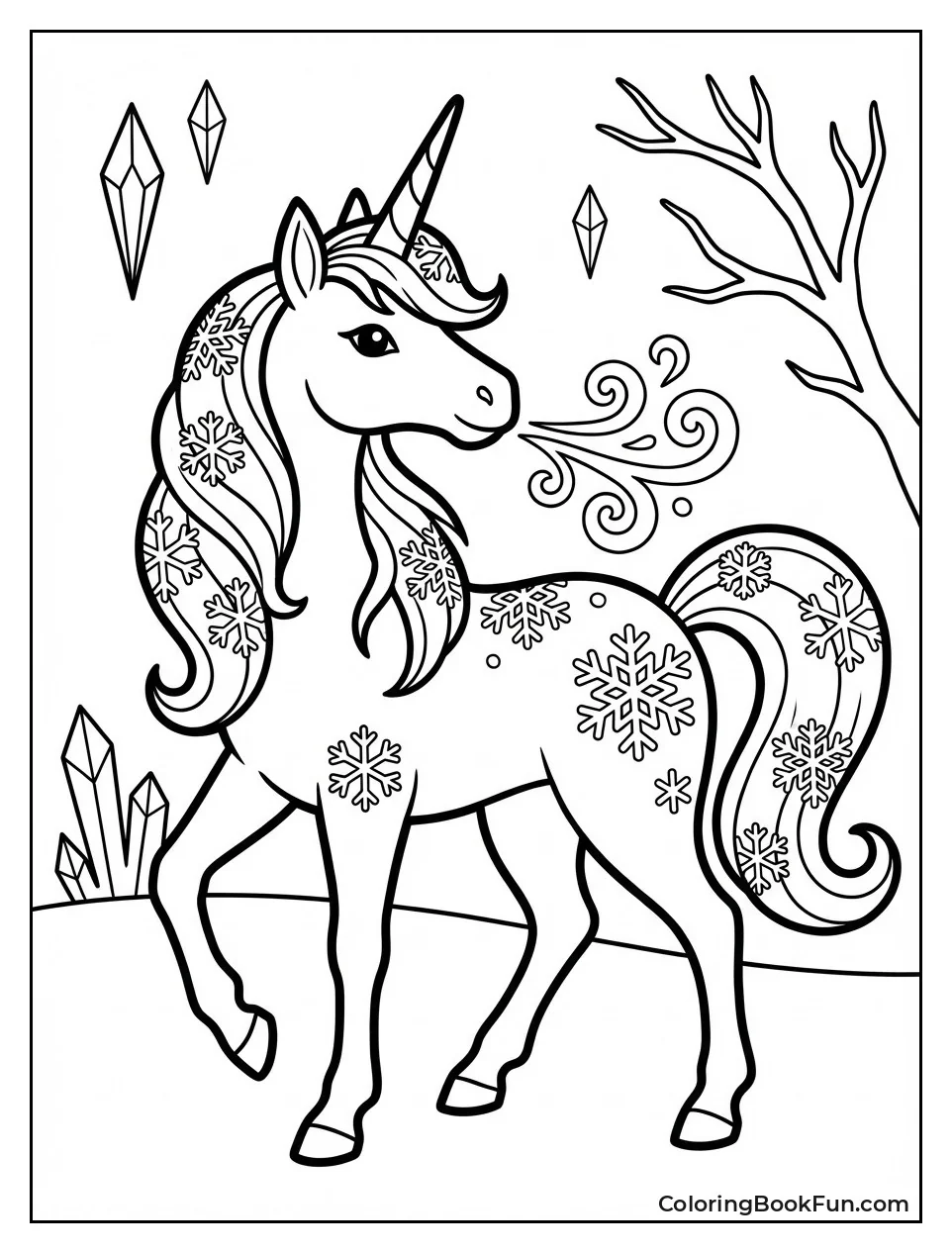 Glacier Ice Portrait