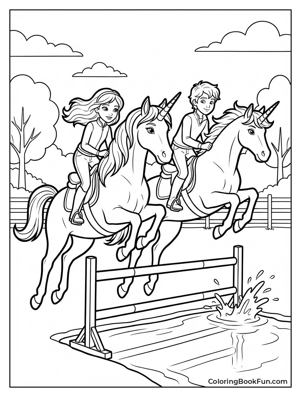 Isabel and River Race