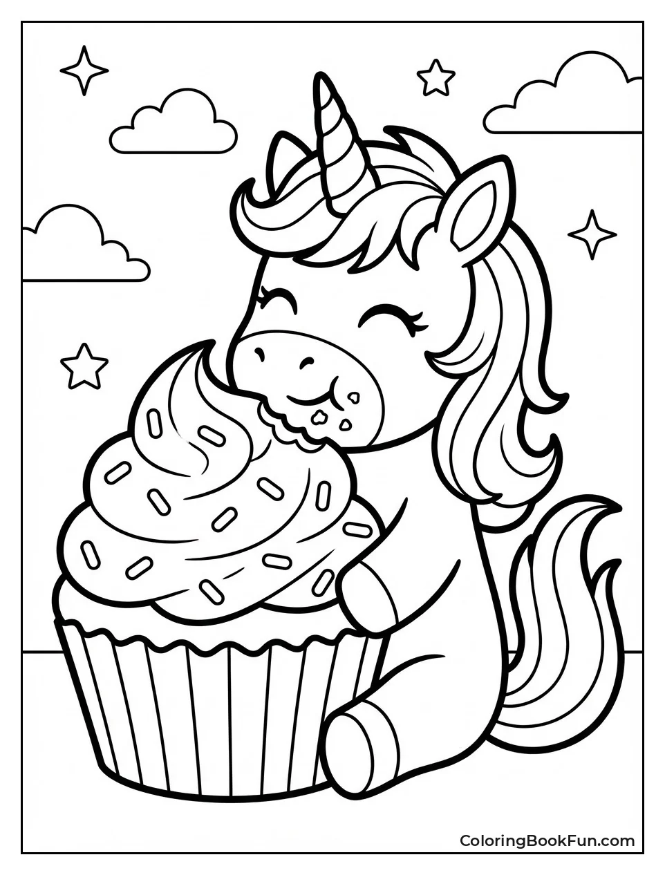 Cupcake Munch Unicorn