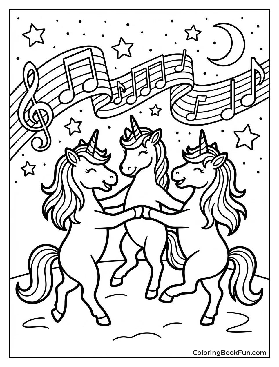 Dancing Unicorn Herd