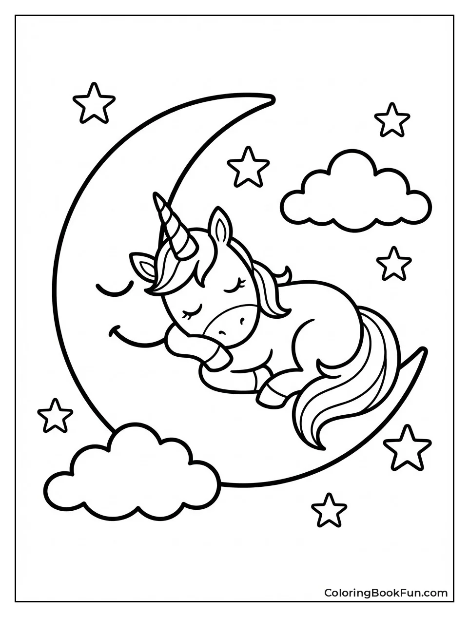 Moon Nap Unicorn