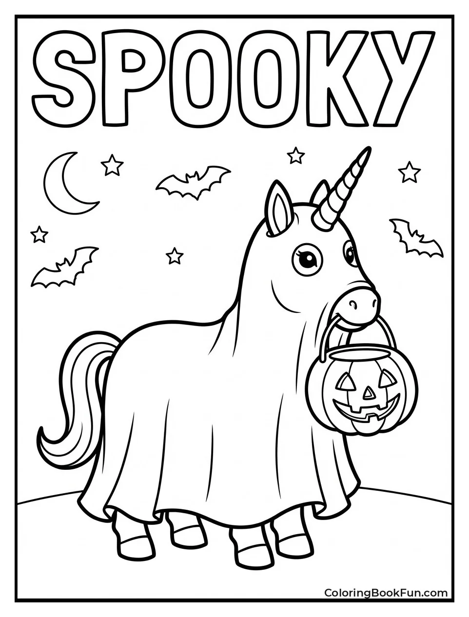 Spooky Halloween Ghost