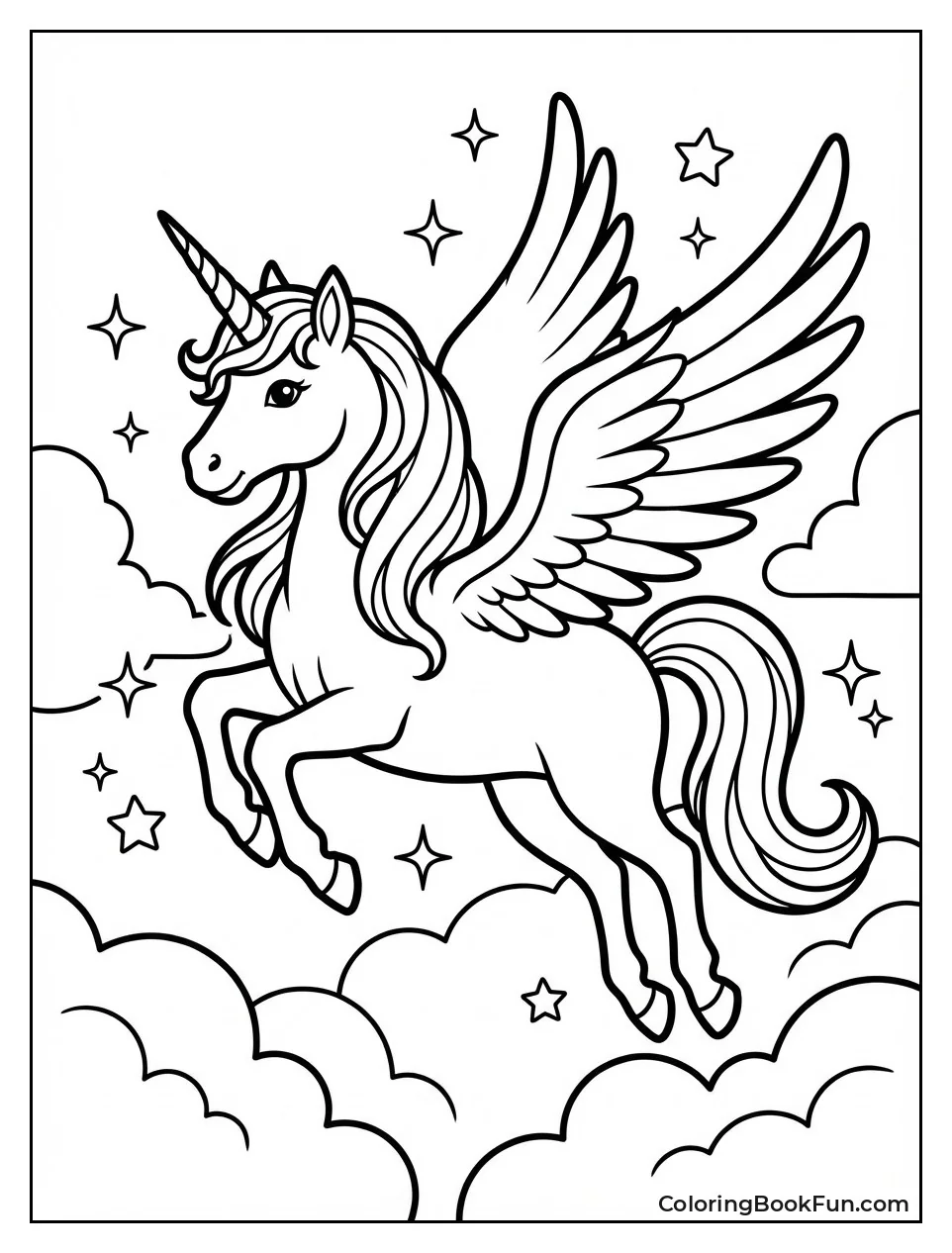 Winged Alicorn Soar