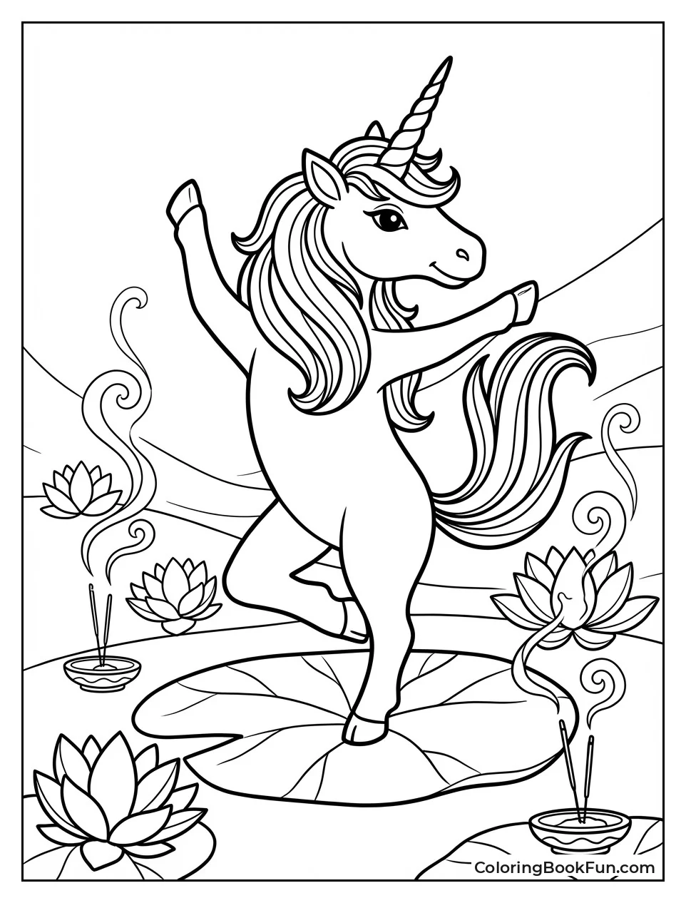 Zen Yoga Unicorn
